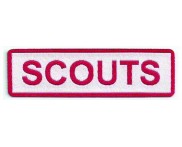 Pat SCOUTS - 12 peças - 2 x 7,2 cm